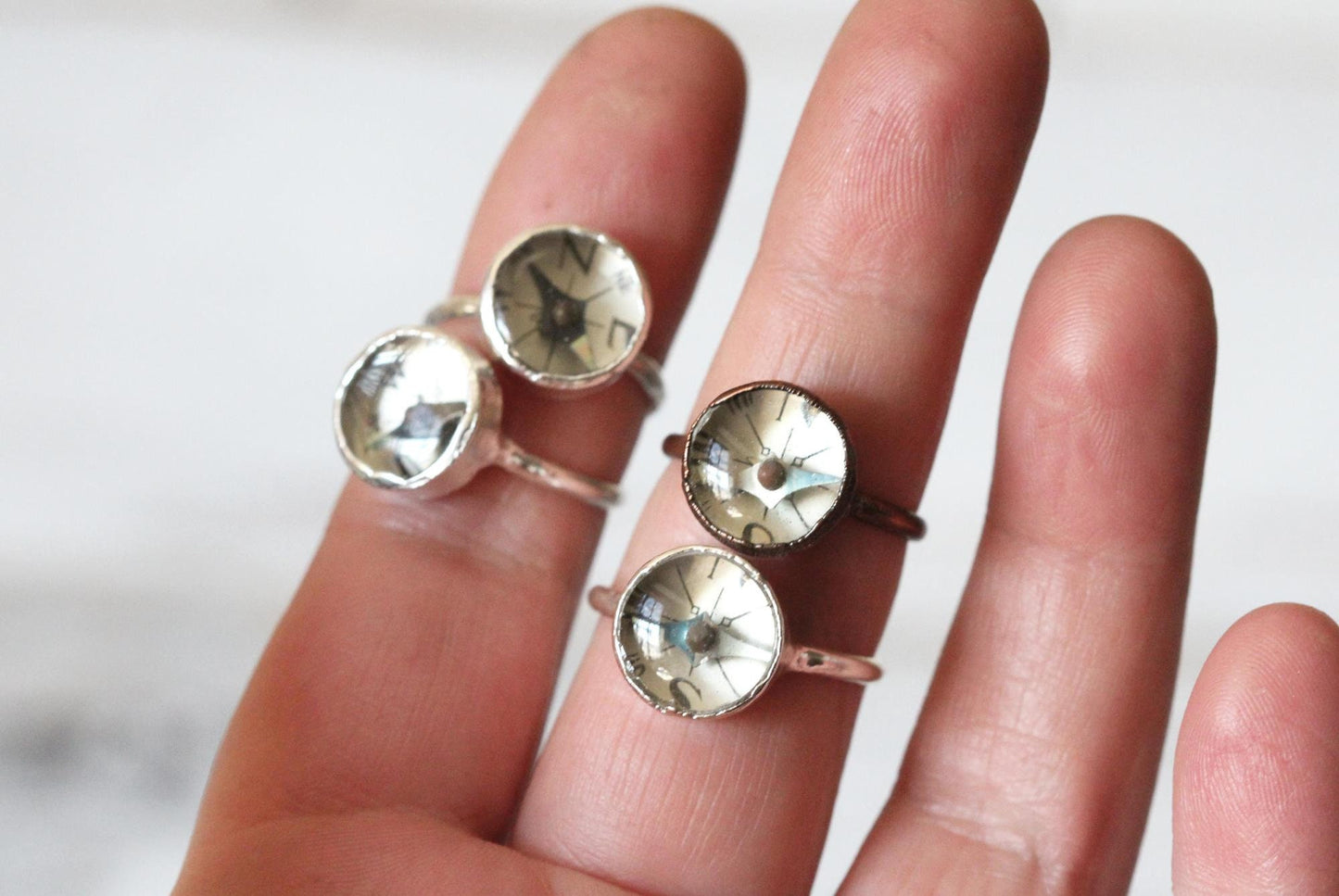 Compass Ring - Travel Jewelry - Gift for Graduate