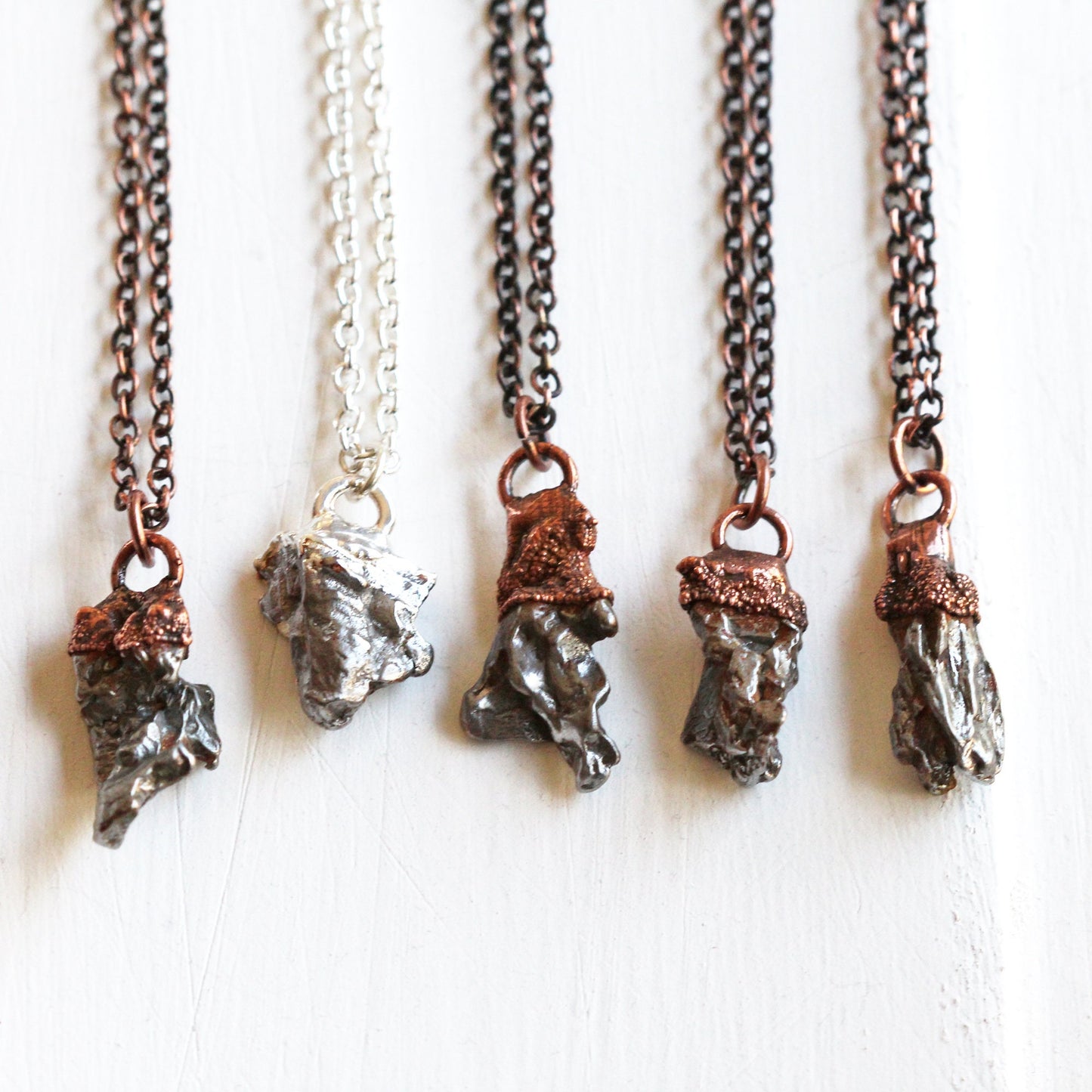 Meteorite Necklace - Campo del Cielo Meteorite - Meteorite Pendant- Geekery Collector Gift - Astronomy Gift