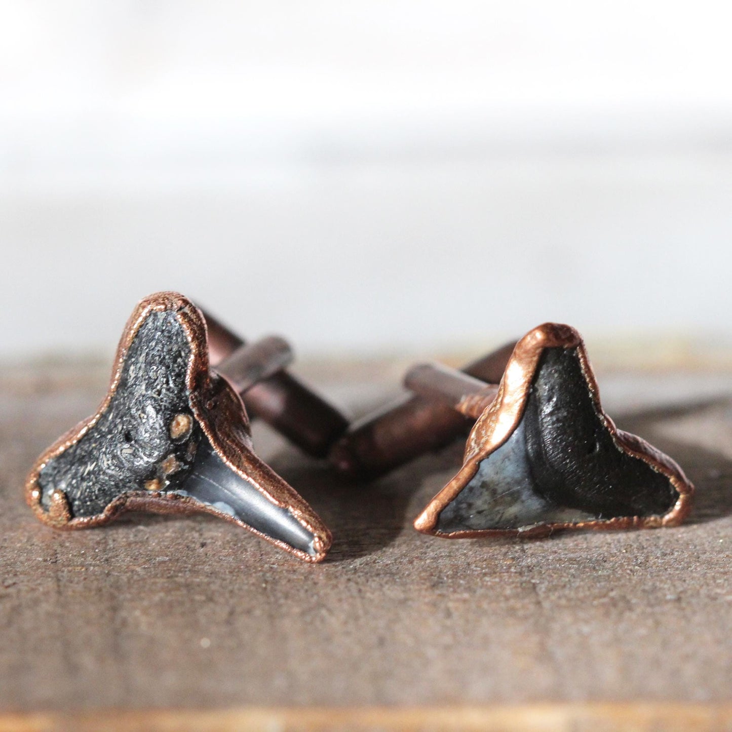 Shark Tooth Cufflinks - Graduation Gift - Sailing Gift - Gift For Him