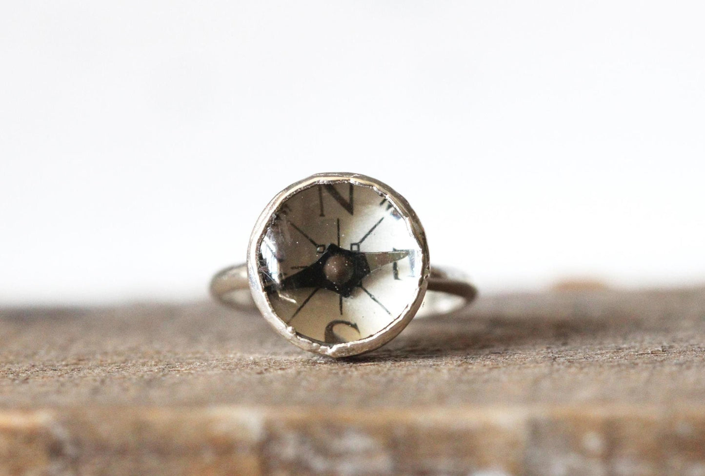Compass Ring - Travel Jewelry - Gift for Graduate