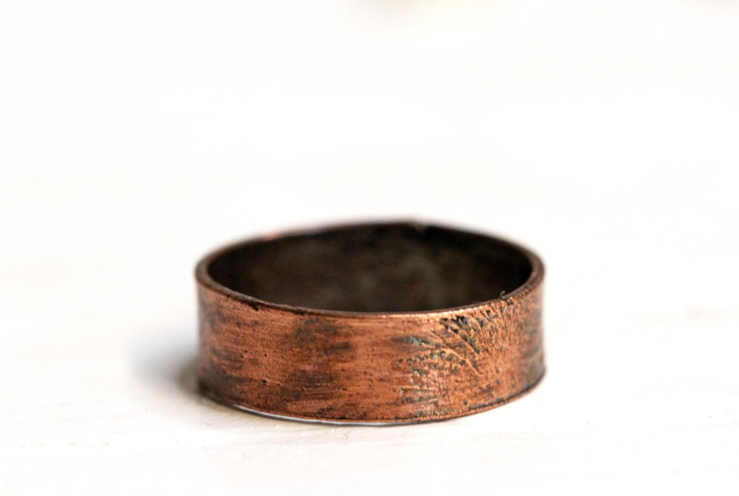 Simple Stacking Ring - Wide Band Stacker - Unisex Jewelry