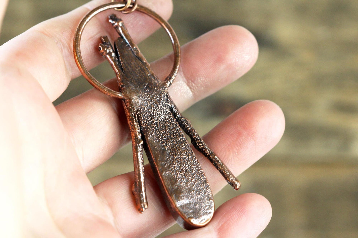 Palm Root Necklace - Large Stone Necklace - Petrified Wood Necklace - Fossilized Wood