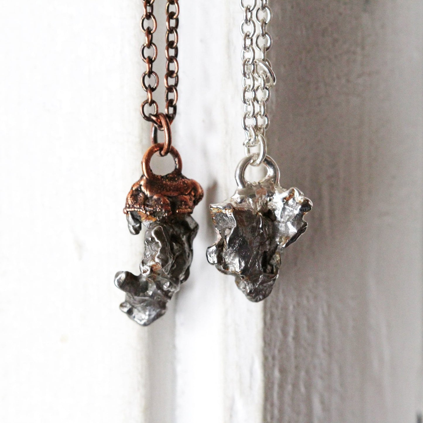 Meteorite Necklace - Campo del Cielo Meteorite - Meteorite Pendant- Geekery Collector Gift - Astronomy Gift