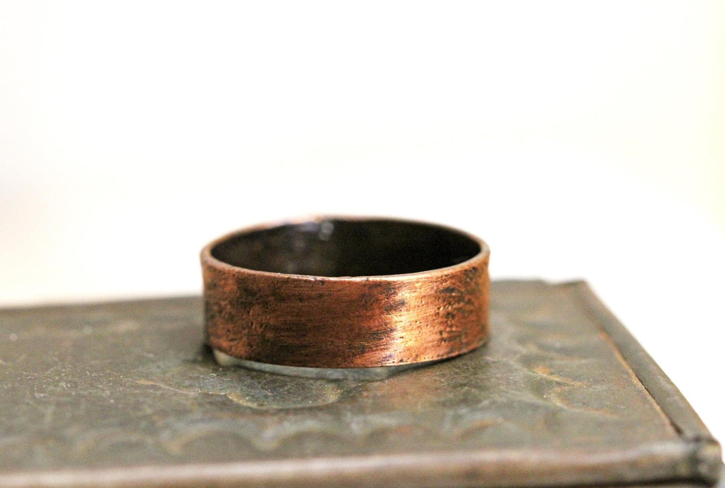 Simple Stacking Ring - Wide Band Stacker - Unisex Jewelry