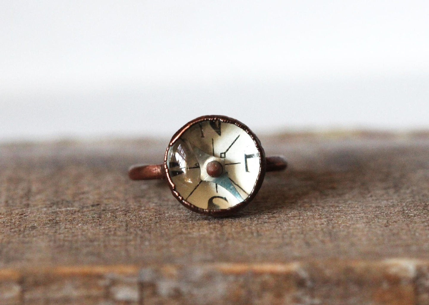 Compass Ring - Travel Jewelry - Gift for Graduate