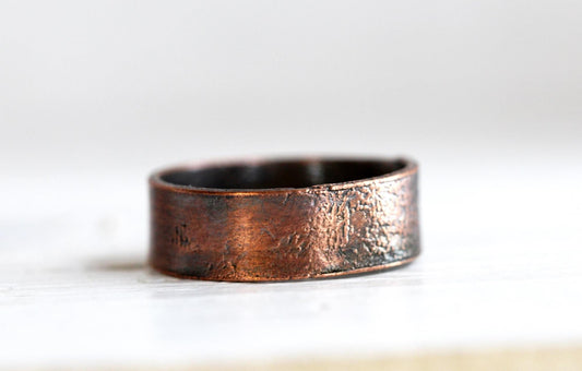 Simple Stacking Ring - Wide Band Stacker - Unisex Jewelry