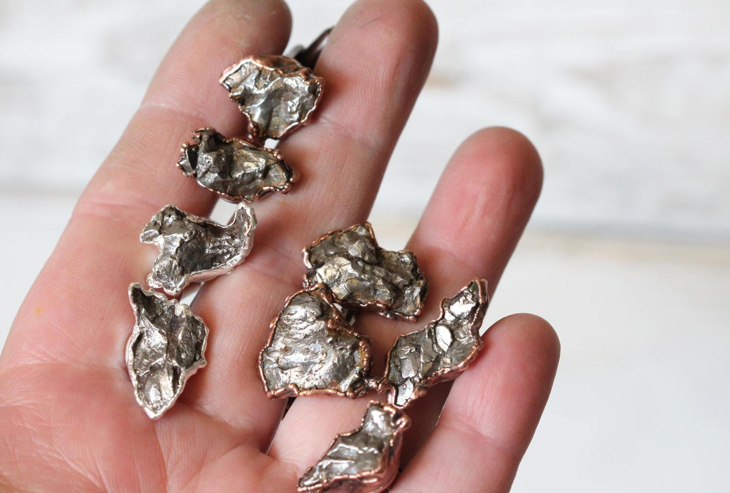 Meteorite Cuff Links - Campo del Cielo Cufflinks - Groom Cufflinks - Groomsmen Gift - Father's Day Gift