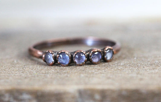 Tanzanite Ring - December Birthstone Gift for Her - Tanzanite Jewelry
